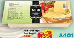 AHİR YARIM YAĞLI TOST PEYNİRİ 1500 G